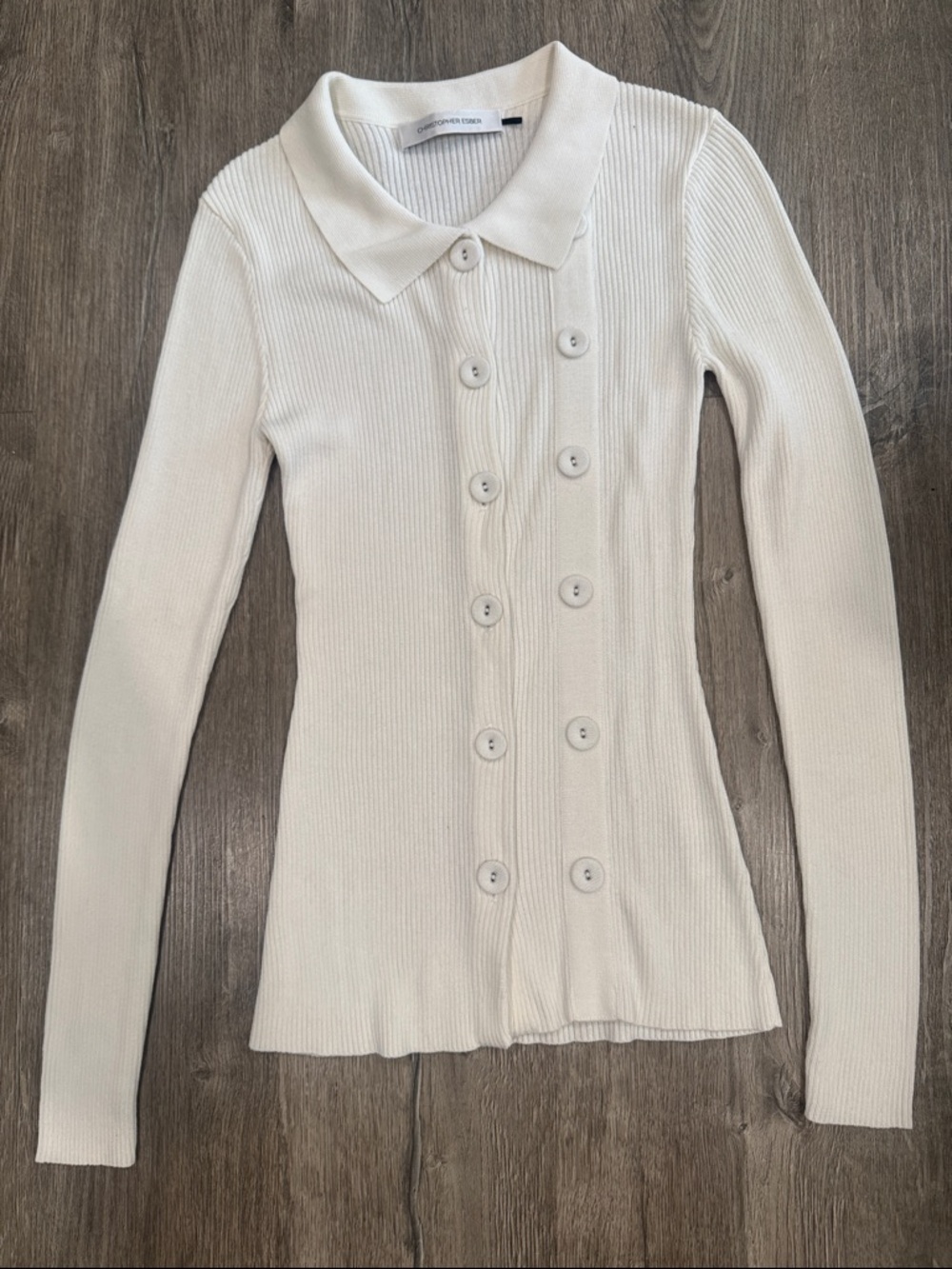 Christopher Esber Double Buttoned Cardigan